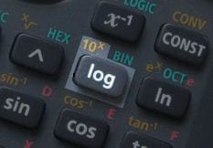 calculator button for logx 10x